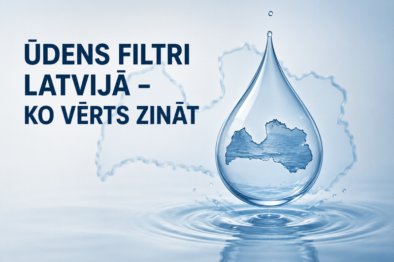 Ūdens filtri Latvijā - ko vērts zināt