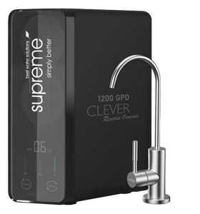 Direct Flow SUPREME CLEVER 1200 GPD Tiešās Caurplūdes Reversās Osmozes Sistēma